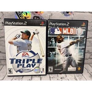 Triple Play Baseball For PlayStation 2 PS2 Complete CIB MLB 2006 No Manny